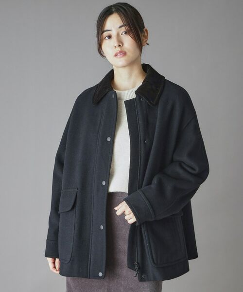 DRESSTERIOR / ドレステリア レザーブルゾン・ジャケット | 【CLASSY.12月号/otonaMUSE11月号掲載】ウールハンティングブルゾン | 詳細18