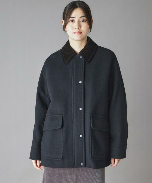 DRESSTERIOR / ドレステリア レザーブルゾン・ジャケット | 【CLASSY.12月号/otonaMUSE11月号掲載】ウールハンティングブルゾン | 詳細19