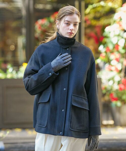 DRESSTERIOR / ドレステリア レザーブルゾン・ジャケット | 【CLASSY.12月号/otonaMUSE11月号掲載】ウールハンティングブルゾン | 詳細2