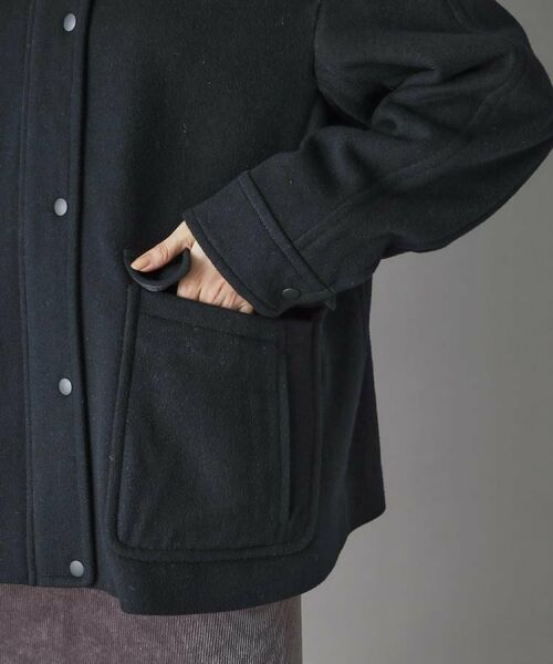 DRESSTERIOR / ドレステリア レザーブルゾン・ジャケット | 【CLASSY.12月号/otonaMUSE11月号掲載】ウールハンティングブルゾン | 詳細24