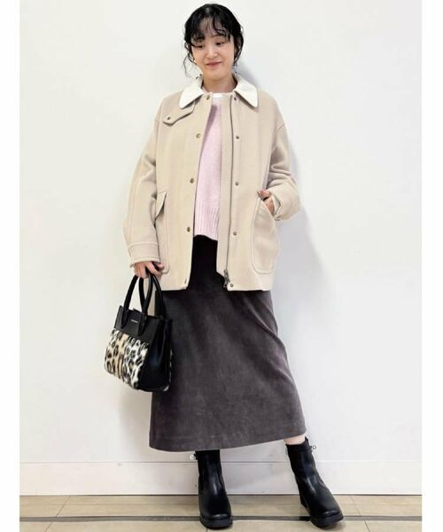 DRESSTERIOR / ドレステリア レザーブルゾン・ジャケット | 【CLASSY.12月号/otonaMUSE11月号掲載】ウールハンティングブルゾン | 詳細27