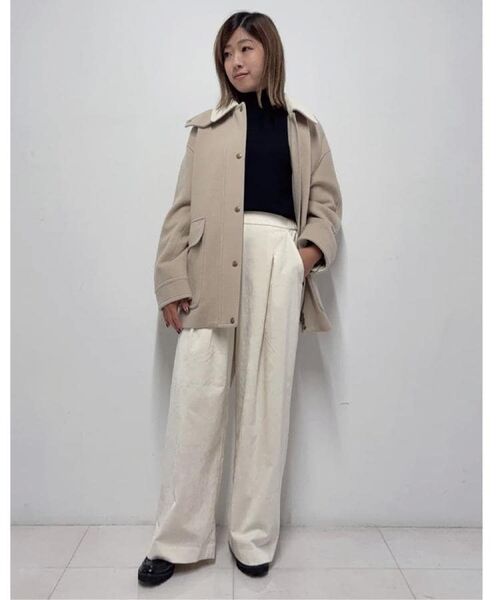 DRESSTERIOR / ドレステリア レザーブルゾン・ジャケット | 【CLASSY.12月号/otonaMUSE11月号掲載】ウールハンティングブルゾン | 詳細28