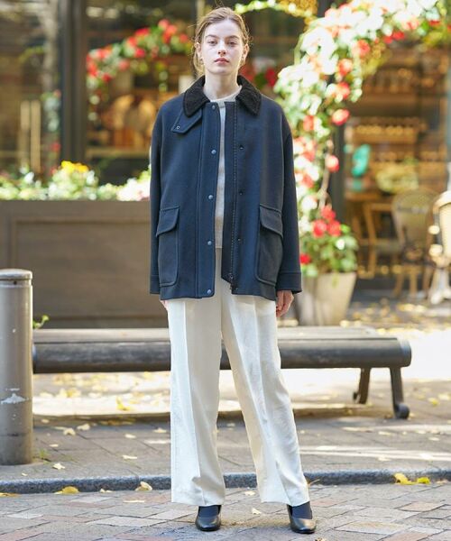 DRESSTERIOR / ドレステリア レザーブルゾン・ジャケット | 【CLASSY.12月号/otonaMUSE11月号掲載】ウールハンティングブルゾン | 詳細8