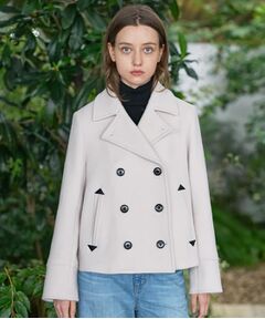 DRESSTERIOR / ドレステリア ピーコート | 【CLASSY.12月号/otonaMUSE11月号掲載】Super140'sショートPジャケット