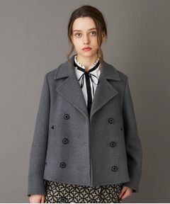 DRESSTERIOR / ドレステリア ピーコート | 【CLASSY.12月号/otonaMUSE11月号掲載】Super140'sショートPジャケット