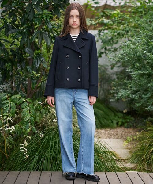 DRESSTERIOR / ドレステリア ピーコート | 【CLASSY.12月号/otonaMUSE11月号掲載】Super140'sショートPジャケット | 詳細20