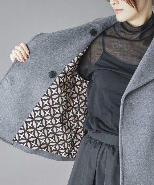 DRESSTERIOR / ドレステリア ピーコート | 【CLASSY.12月号/otonaMUSE11月号掲載】Super140'sショートPジャケット | 詳細27