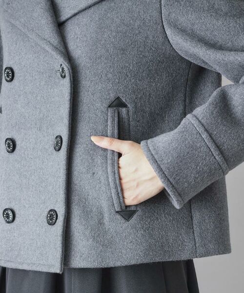 DRESSTERIOR / ドレステリア ピーコート | 【CLASSY.12月号/otonaMUSE11月号掲載】Super140'sショートPジャケット | 詳細28