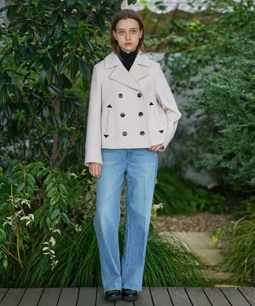 DRESSTERIOR / ドレステリア ピーコート | 【CLASSY.12月号/otonaMUSE11月号掲載】Super140'sショートPジャケット | 詳細4