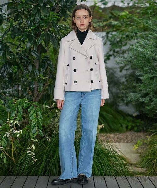 DRESSTERIOR / ドレステリア ピーコート | 【CLASSY.12月号/otonaMUSE11月号掲載】Super140'sショートPジャケット | 詳細5
