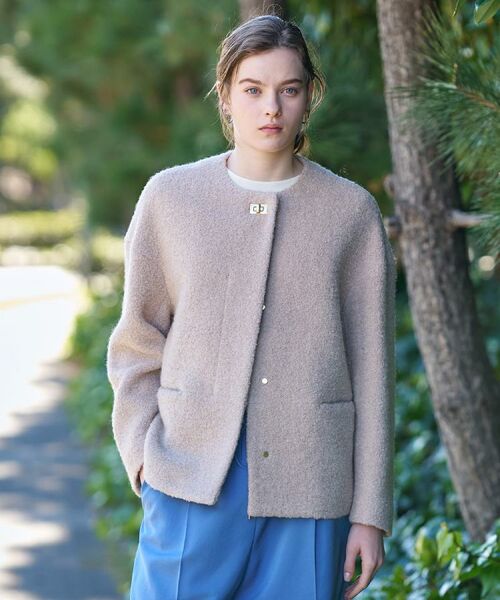 DRESSTERIOR / ドレステリア その他アウター | 【CLASSY.12月号掲載】ループヤーンショートジャケット | 詳細2