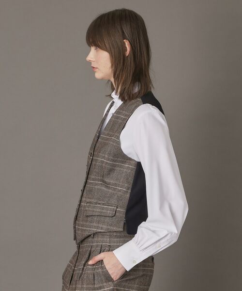 DRESSTERIOR / ドレステリア ベスト | 【otonaMUSE 11月号掲載】サキソニーグレンチェックジレ | 詳細6