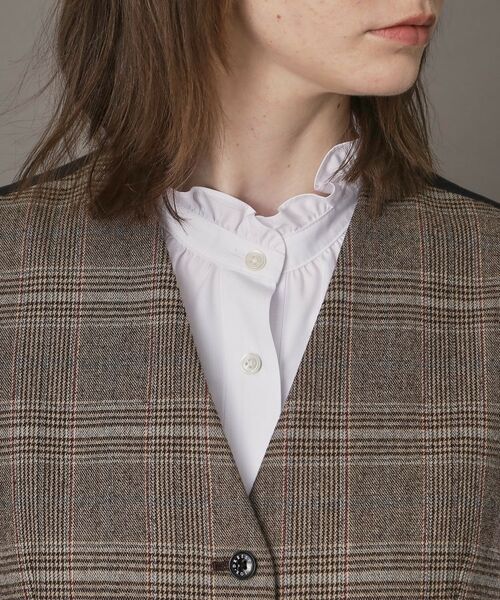 DRESSTERIOR / ドレステリア ベスト | 【otonaMUSE 11月号掲載】サキソニーグレンチェックジレ | 詳細8