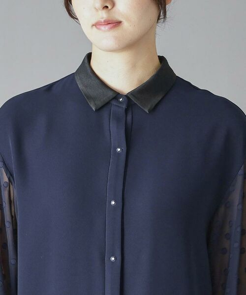 DRESSTERIOR / ドレステリア ワンピース | 【otonaMUSE 11月号掲載】ダブルクロスボリュームスリーブミニワンピース | 詳細13