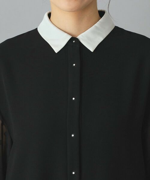 DRESSTERIOR / ドレステリア ワンピース | 【otonaMUSE 11月号掲載】ダブルクロスボリュームスリーブミニワンピース | 詳細18