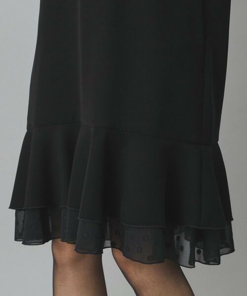 DRESSTERIOR / ドレステリア ワンピース | 【otonaMUSE 11月号掲載】ダブルクロスボリュームスリーブミニワンピース | 詳細21