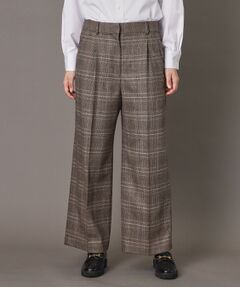DRESSTERIOR / ドレステリア パンツ | 【otonaMUSE 11月号掲載】グレンチェックワイドパンツ