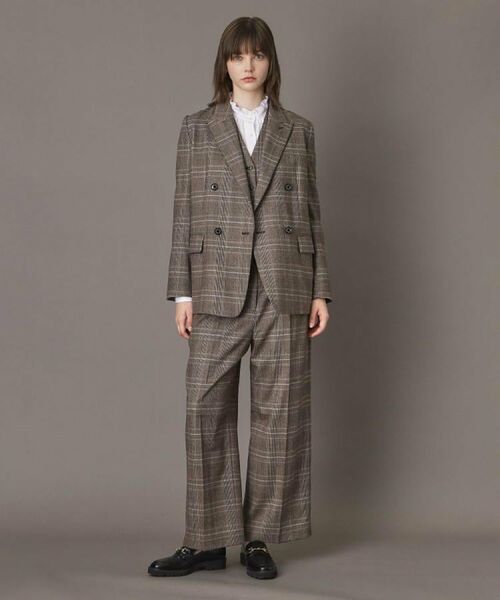 DRESSTERIOR / ドレステリア パンツ | 【otonaMUSE 11月号掲載】グレンチェックワイドパンツ | 詳細1