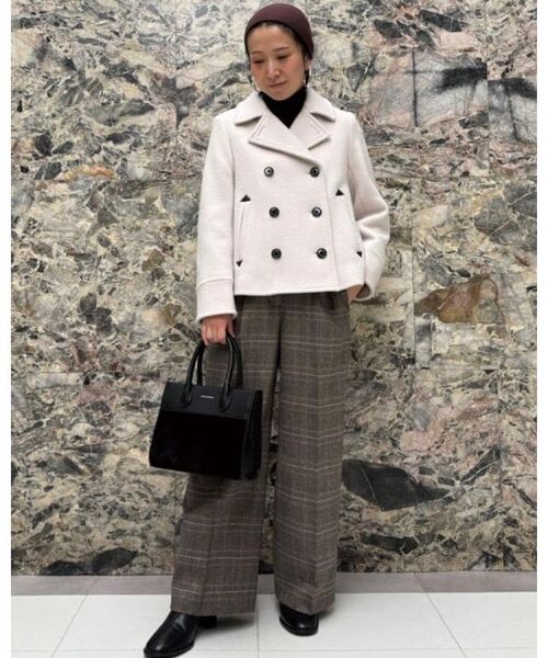 DRESSTERIOR / ドレステリア パンツ | 【otonaMUSE 11月号掲載】グレンチェックワイドパンツ | 詳細7