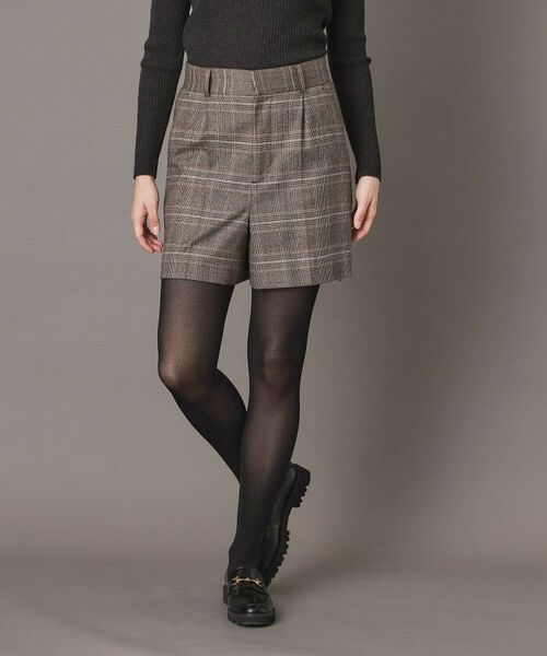 DRESSTERIOR / ドレステリア ショート・ハーフ・半端丈パンツ | 【otonaMUSE 11月号掲載】グレンチェックショートパンツ | 詳細4