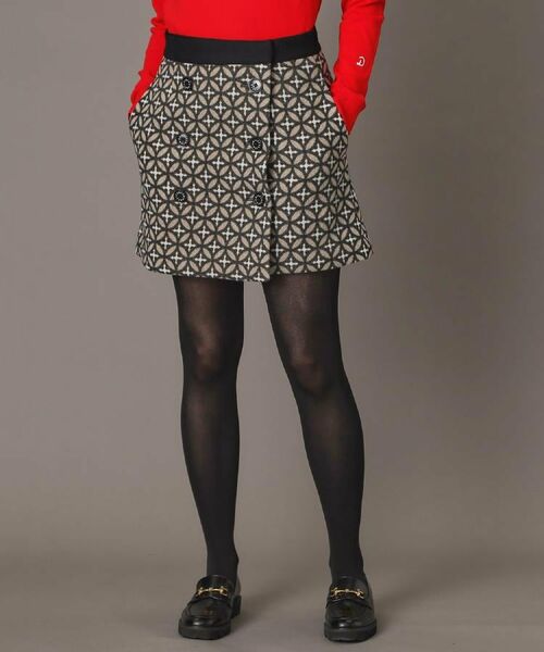 DRESSTERIOR / ドレステリア ミニ・ひざ丈スカート | 【CLASSY.12月号/otonaMUSE11月号掲載】オーバーラップジャカードミニスカート | 詳細7