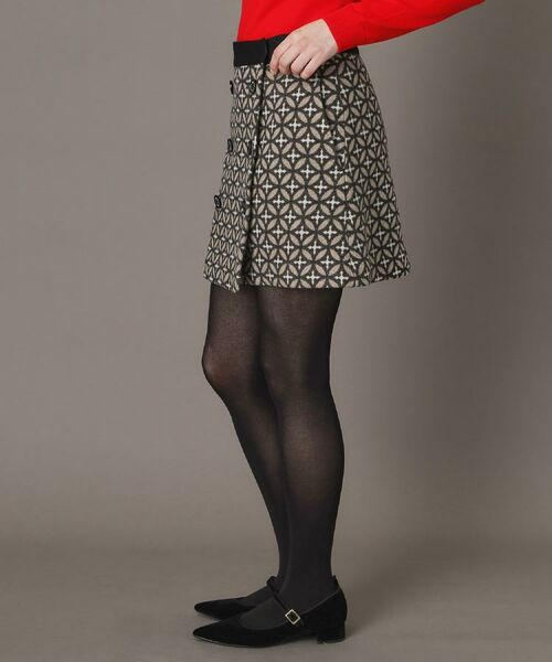 DRESSTERIOR / ドレステリア ミニ・ひざ丈スカート | 【CLASSY.12月号/otonaMUSE11月号掲載】オーバーラップジャカードミニスカート | 詳細9