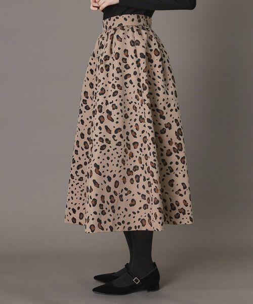 DRESSTERIOR / ドレステリア ロング・マキシ丈スカート | レオパードタックボリュームスカート | 詳細4