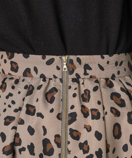 DRESSTERIOR / ドレステリア ロング・マキシ丈スカート | レオパードタックボリュームスカート | 詳細6
