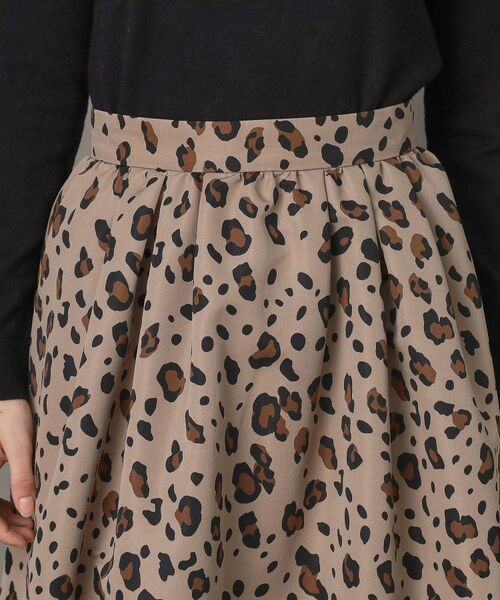 DRESSTERIOR / ドレステリア ロング・マキシ丈スカート | レオパードタックボリュームスカート | 詳細7