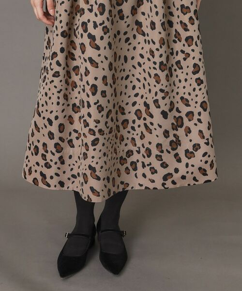 DRESSTERIOR / ドレステリア ロング・マキシ丈スカート | レオパードタックボリュームスカート | 詳細8