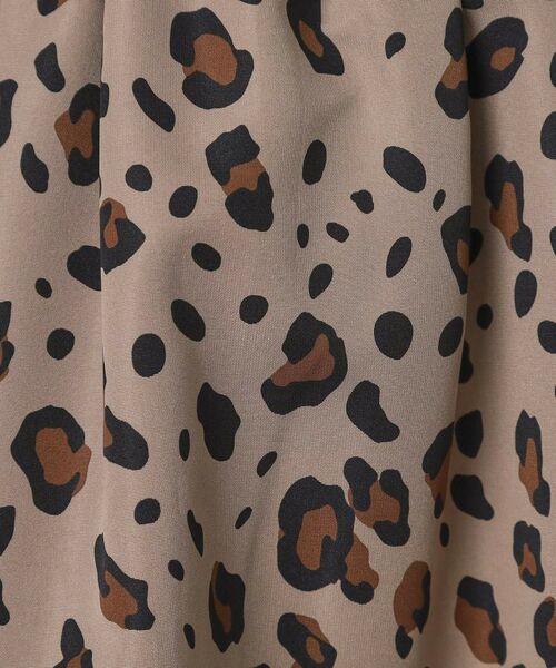 DRESSTERIOR / ドレステリア ロング・マキシ丈スカート | レオパードタックボリュームスカート | 詳細9