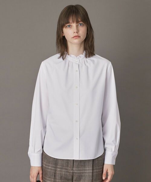 DRESSTERIOR / ドレステリア シャツ・ブラウス | 【CLASSY.12月号掲載】スタンドフリルネックブラウス | 詳細2