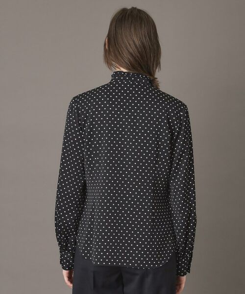 DRESSTERIOR / ドレステリア シャツ・ブラウス | ドットスタンドフリルネックブラウス | 詳細10
