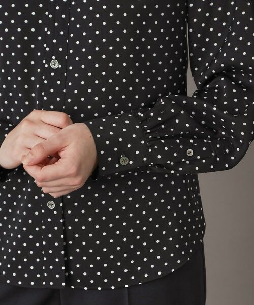 DRESSTERIOR / ドレステリア シャツ・ブラウス | ドットスタンドフリルネックブラウス | 詳細11