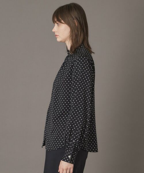 DRESSTERIOR / ドレステリア シャツ・ブラウス | ドットスタンドフリルネックブラウス | 詳細9
