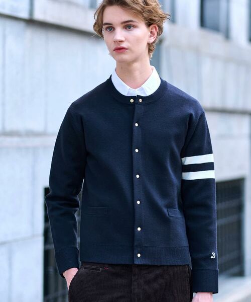 DRESSTERIOR / ドレステリア カーディガン・ボレロ | ウォッシャブル アームライン ラウンドカーディガン | 詳細14