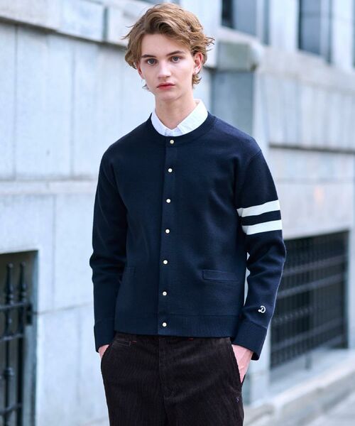 DRESSTERIOR / ドレステリア カーディガン・ボレロ | ウォッシャブル アームライン ラウンドカーディガン | 詳細15