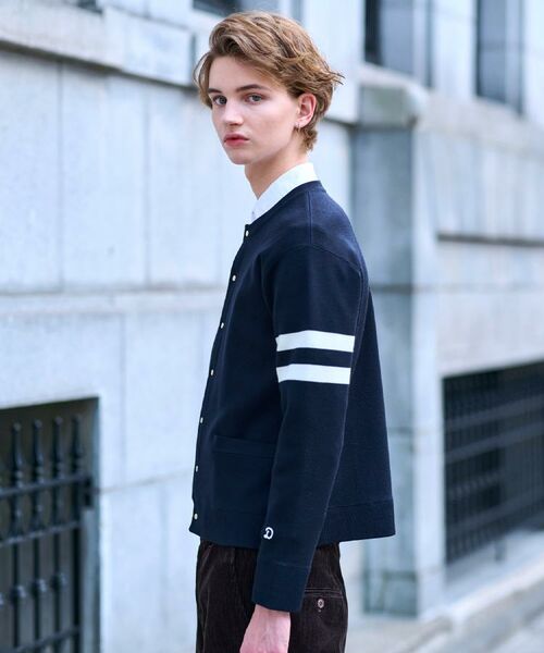 DRESSTERIOR / ドレステリア カーディガン・ボレロ | ウォッシャブル アームライン ラウンドカーディガン | 詳細16