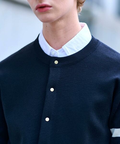 DRESSTERIOR / ドレステリア カーディガン・ボレロ | ウォッシャブル アームライン ラウンドカーディガン | 詳細18