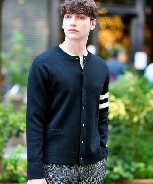 DRESSTERIOR / ドレステリア カーディガン・ボレロ | ウォッシャブル アームライン ラウンドカーディガン | 詳細23