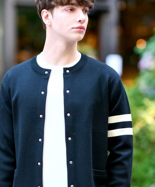 DRESSTERIOR / ドレステリア カーディガン・ボレロ | ウォッシャブル アームライン ラウンドカーディガン | 詳細25