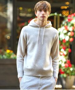 DRESSTERIOR / ドレステリア ニット・セーター | カシミヤブレンドフードニット