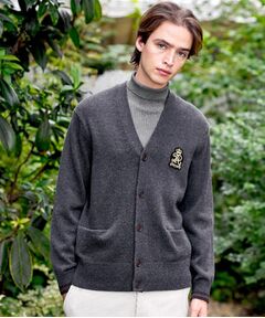 DRESSTERIOR / ドレステリア カーディガン・ボレロ | ウォッシャブル エンブレムカーディガン