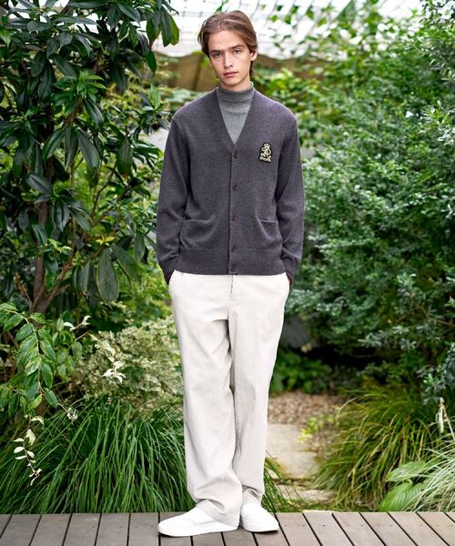 DRESSTERIOR / ドレステリア カーディガン・ボレロ | ウォッシャブル エンブレムカーディガン | 詳細1