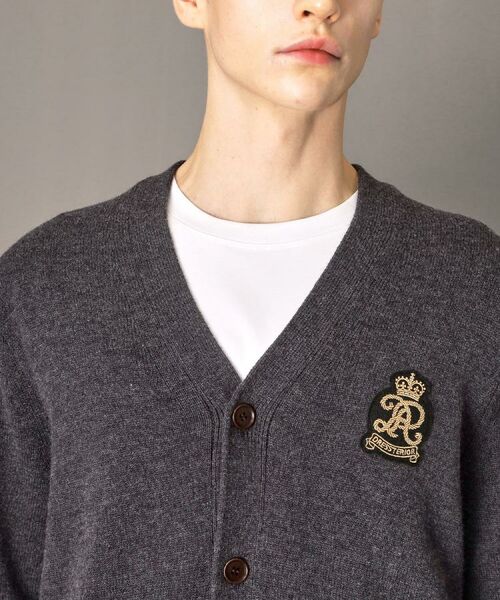 DRESSTERIOR / ドレステリア カーディガン・ボレロ | ウォッシャブル エンブレムカーディガン | 詳細10