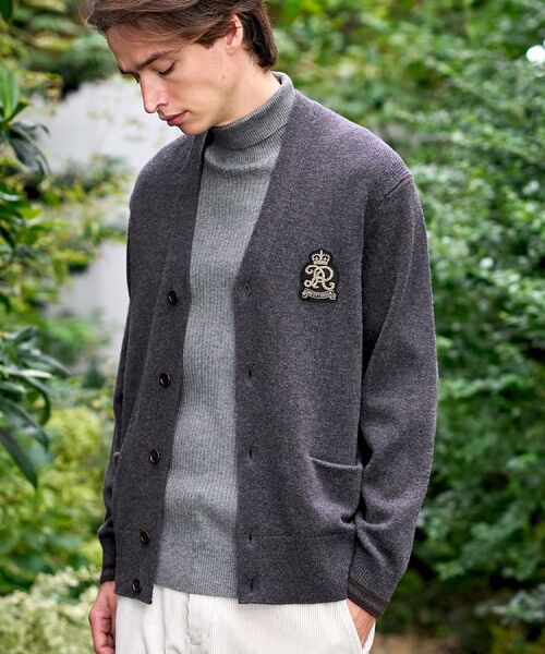 DRESSTERIOR / ドレステリア カーディガン・ボレロ | ウォッシャブル エンブレムカーディガン | 詳細4