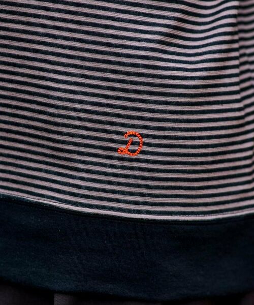 DRESSTERIOR / ドレステリア カットソー | モックネック ボーダーカットソー | 詳細17