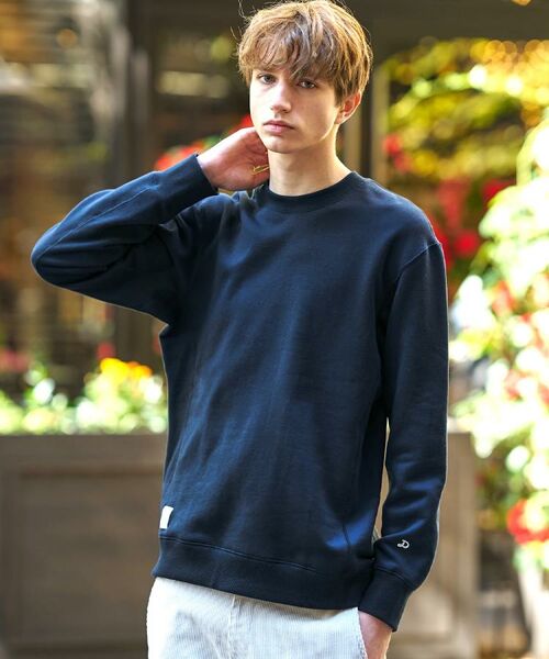 DRESSTERIOR / ドレステリア スウェット | 裏起毛 プルオーバースウェット(ネイビー(094))
