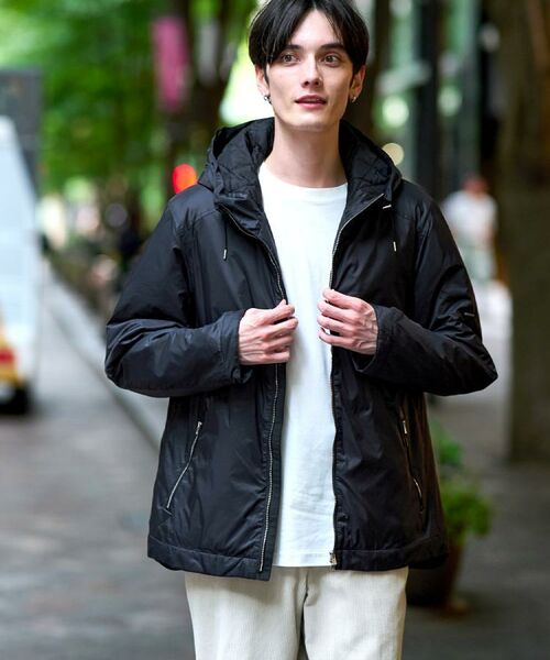 DRESSTERIOR / ドレステリア レザーブルゾン・ジャケット | LIMONTA スーパーライト パデッドパーカー | 詳細15