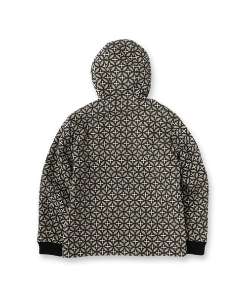 DRESSTERIOR / ドレステリア レザーブルゾン・ジャケット | オーバーラップサークル ウールジャカードパーカー | 詳細13